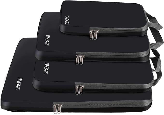 BAGAIL 4 Set/6 Set Compression Packing Cubes